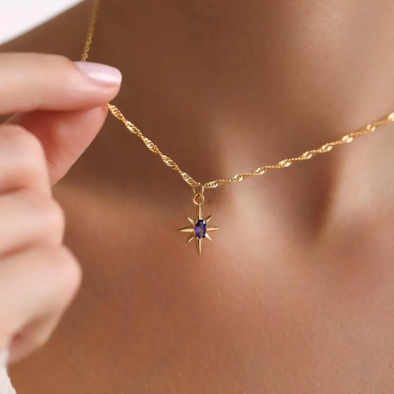 North Star Pave Pendant